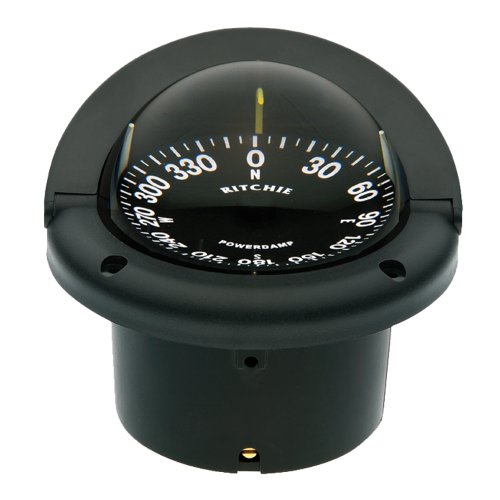 Ritchie HF-742 Helmsman Compass - Flush Mount - Black Marine, Boating Equipment