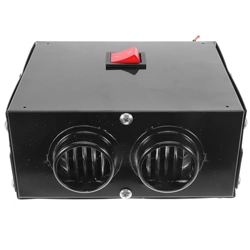 Angoily Autoheizung 12v 500W mit Überhitzungsschutz Tragbarer Auto Luftwärmer und Frostentferner für Fahrzeug Wohnmobil und Suv Schnelle...