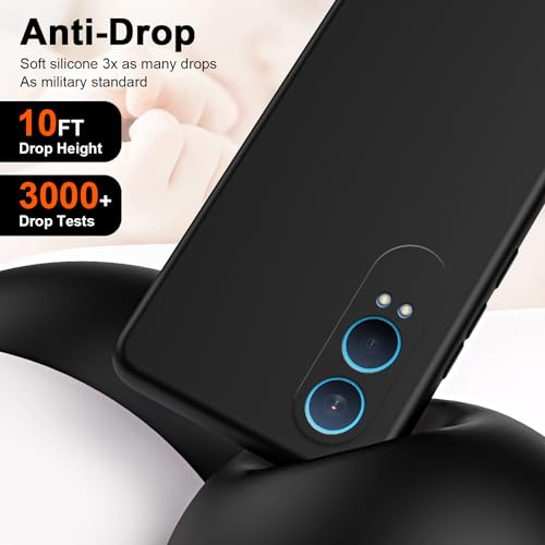XINYEXIN Liquid Silicone Case for OnePlus Nord CE 4 Lite 5G with Microfiber Lining Flexible Ultra Slim Fit Thin Back Cover Shockproof Protective Phone Case - Image 3
