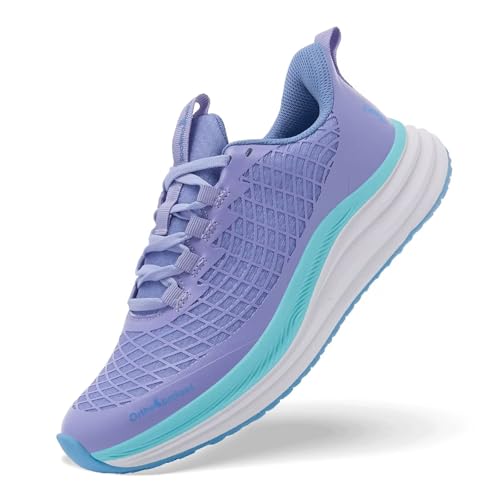 Best Sneakers for Runner's Knee: Find Your Perfect Pair 13 Women's Orthopedic Diabetic Wide Road Running Shoes: Comfortable Plantar Fasciitis Orthotic Arch Support Recovery Trail Sneakers, Knee Pain Relief Hiking Close Toe Sport Walking Shoes Purple Size 8.5