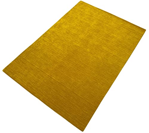 Alfombra de oro Gabbeh 100% lana Oriental tejido a mano puente Loom G 630