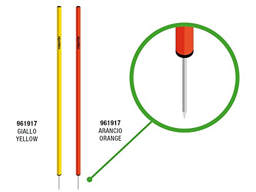 Palo Paletto Slalom MACRON allenamento con puntale Pole Spike h 170 cm Calcio