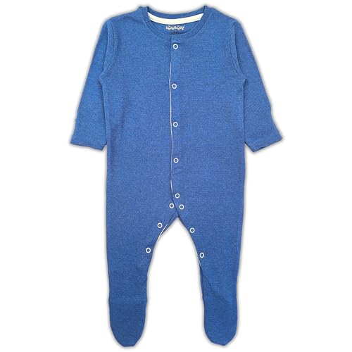 Image of TuddyBuddy 100% Cotton Multi Color Zipper Romper Sleepsuit /Romper /Jumpsuit for Baby Boy & Baby Girl