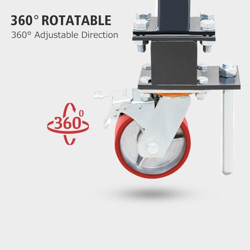 Sealey PT1000G Geared Trolley, Red, 1 Ton