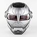 CHEYAL D. O. T Zertifizierter Motorradhelm Motocross Full Face Casco Moto Flip Open Maske Helm, Iron Man Transformers-M, L, XL,Gray,XL