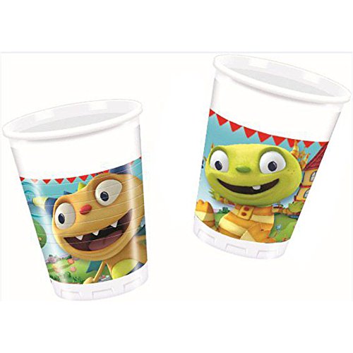 Procos S.A 200ml Henry Hugglemonster Plastic Cups (Pack of 8)
