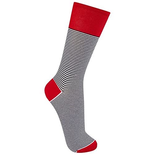 Meia casual AM CL Listras, Trifil, Masculino, Branco, 39-43