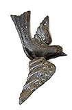 Metal Flying Bird, Wings are 3D, Indoor or Outdoor Display, Handmade, No Machines Used 5 in. x 4.5 in.
