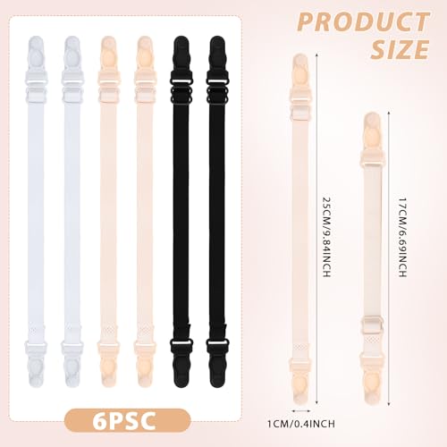 12Pcs Bra Strap Holders for Slipping Elastic Bra Strap Clips Adjustable Keep Bras Straps In Place Accessories2