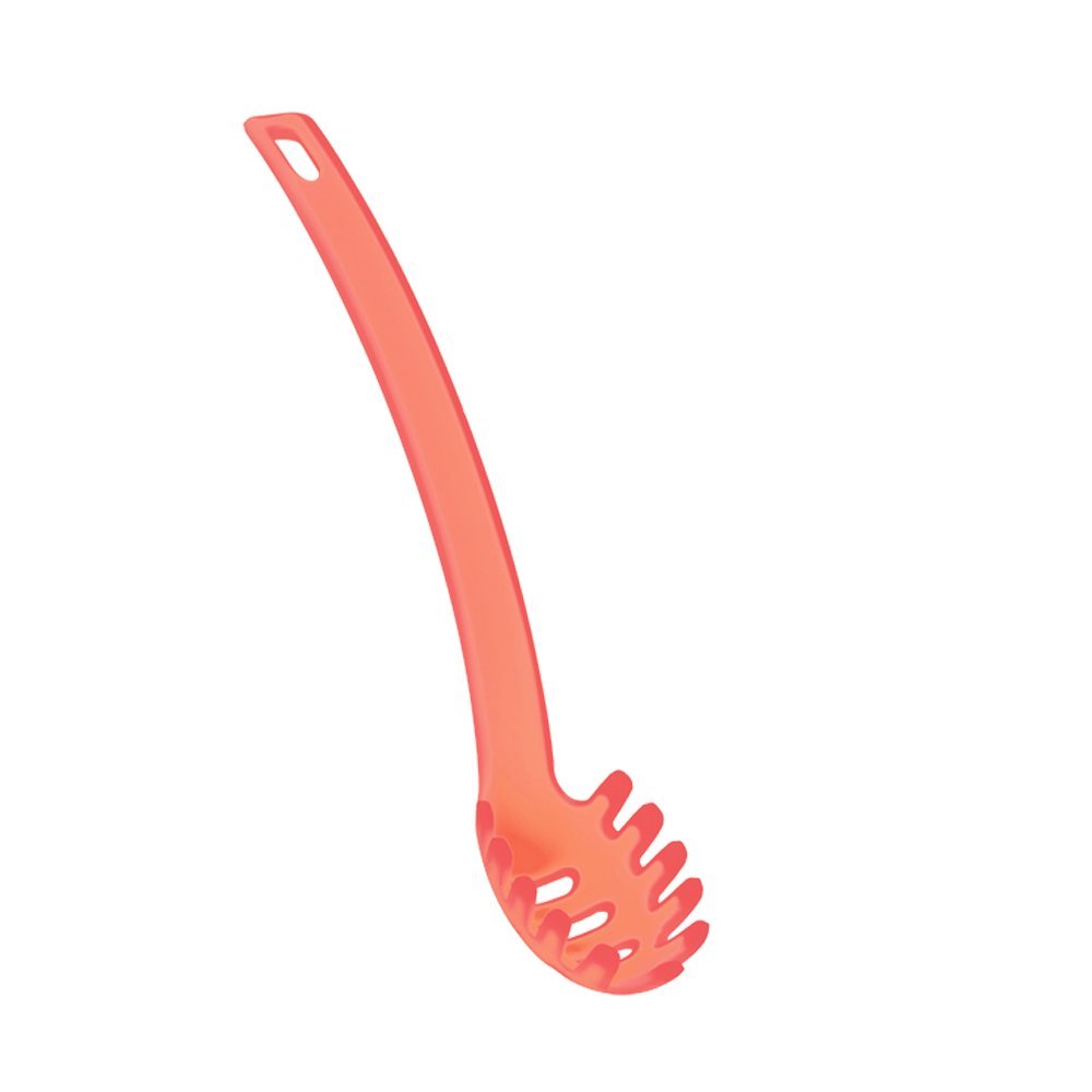 Metaltex 232465 Prisma Spaghetti Spoon, Red