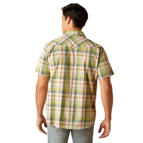 Image of ARIAT Men's Hinston Retro Fit Shirt, Sandshell, Large