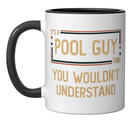 Pool Guy | Pool Maintenance | Swimming Pool Ceramic Mug,