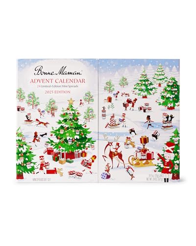 Bonne Maman 2025 Limited Run Edition Advent Calendar  24 Mini Spreads