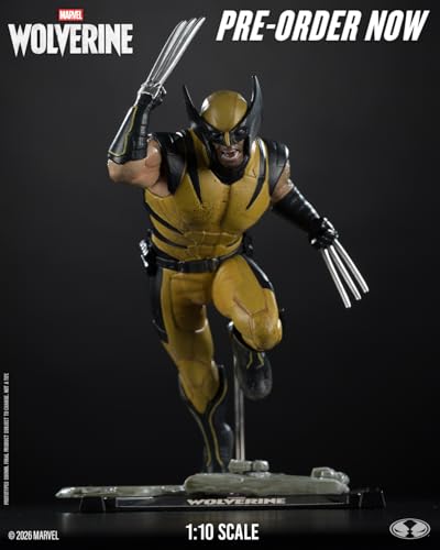 Image of McFarlane Toys- Marvel Wolverine 1:10th Scale Posed Statue