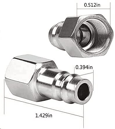10 pz Connettori Linea Aria Euro Airline Tubo