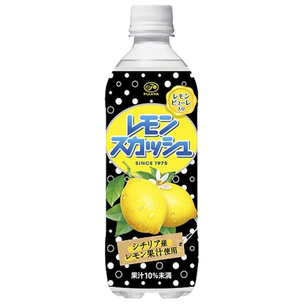 Amazon.co.jp: 不二家 レモンスカッシュ 500mlペットボトル×24本