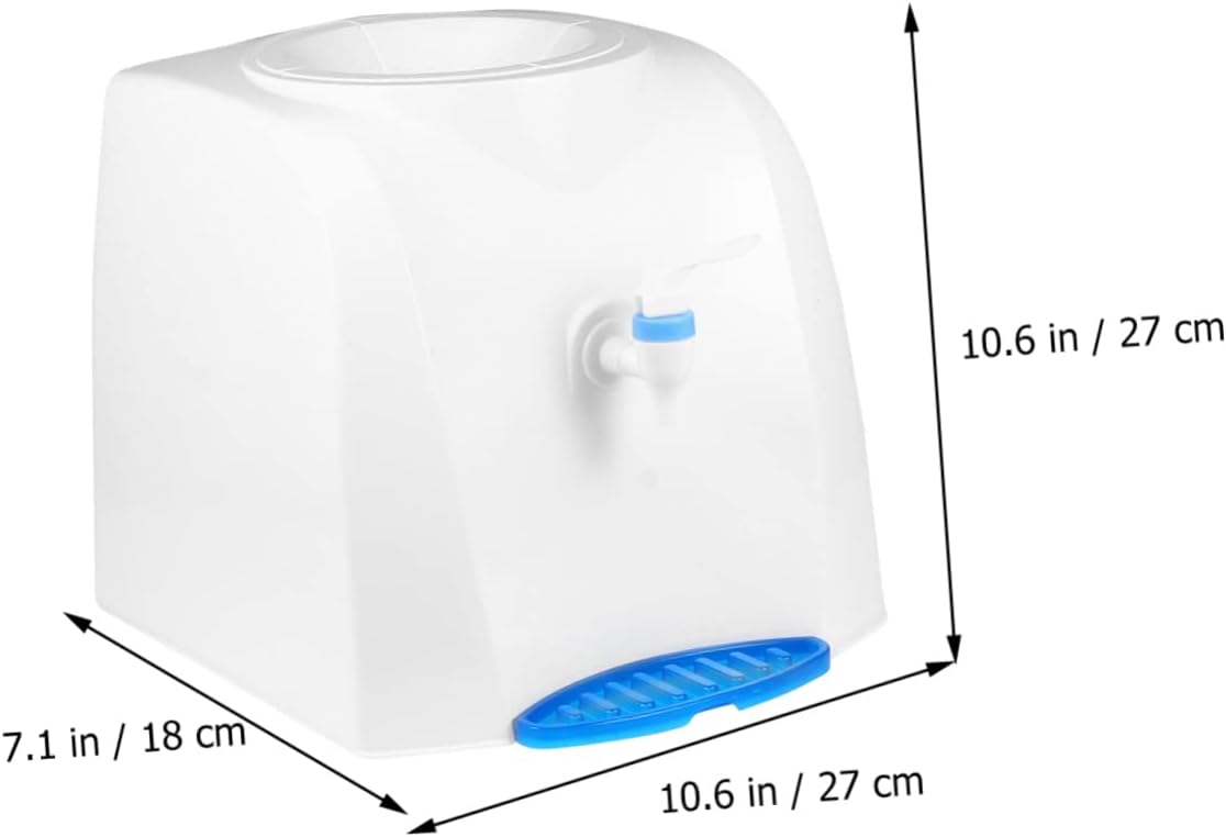 TEHAUX Portable Drinking Water Tap Tool Press Water Pumping Device for Home Office Lightweight Durable Water Dispenser Stand for Student Desks