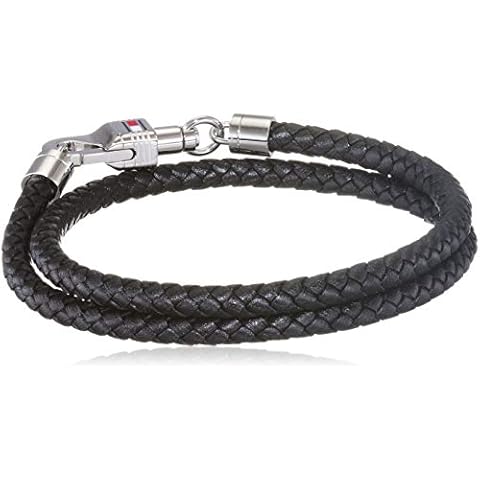 Tommy Hilfiger Jewelry Armband für Herren aus Leder Schwarz - 2701063 Cover