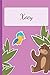 Xoey: Personalized Name Notebook for Girls | Custemized 110 Dot Grid Pages | Custom Journal as a Gift for your Daughter or Wife |School or Christmas or Birthday Present | Cute Diary