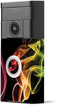 MightySkins Skin Compatible with Ring Video Doorbell - Bright Smoke | Protective, Durable, and Unique Vinyl Decal wrap Cover | Easy to Apply, Remove, and Change Styles | Made in The USA image 3