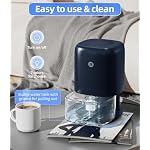 35 OZ Dehumidifier for Bedroom RV, Quiet with Auto Shut Off, Blue - Image 5