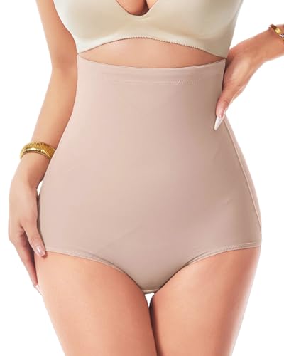 Image of Dulchany Tummy Control Shapewear Panties for Women Body Shaper Underwear Girdle Panty