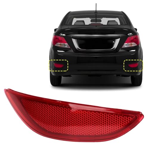 Réflecteur pare-chocs auto droit rouge Accent 2012-2017
