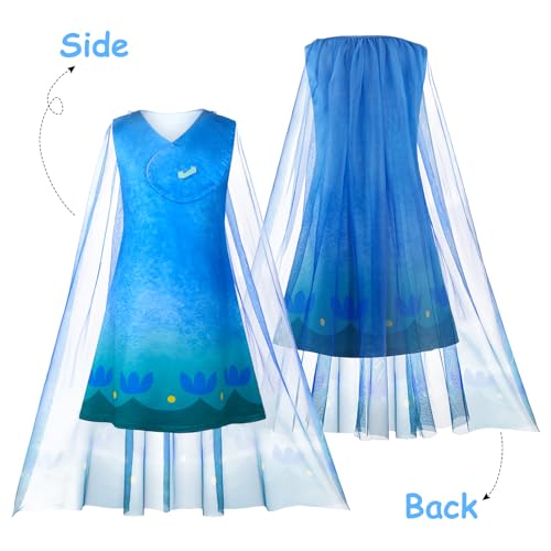 Disfraz Princesa Poppy para Niñas Talla 130 miniatura 3