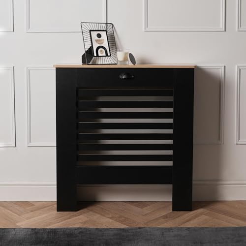 Black Radiator Cover
