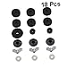 OFFSCH 18PCS Drum Accessories Includes Cymbal Felts Washers Sleeves Base Durable Parts for Boom Stands Easy to Assemble Lightweight Practical Drum Parts