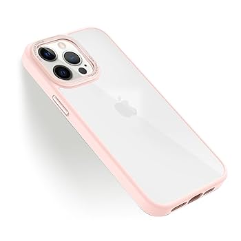 iPhone 15 Pro ケース ハード 半透明 ワイヤレス充電 ピンク Amazon.co.jp: MuZiF iPhone 15 Pro 用 ケース 半クリア 半透明