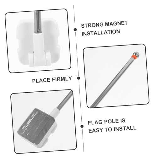 base do mastro suporte de mastro de veículo porta-mastros pequenos bandeira mastro de desfile mastro