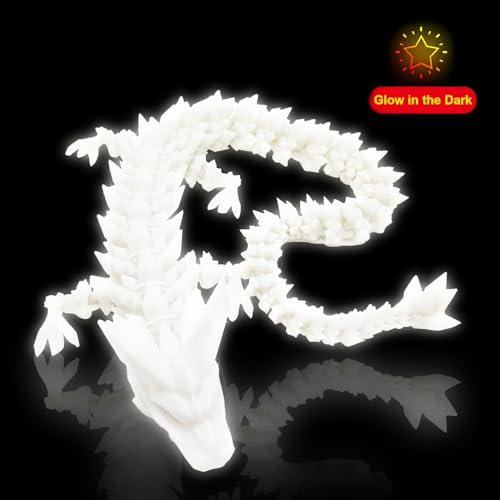 Image of RepRapper Glow in the Dark PLA Filament 1.75mm (+- 0.03mm) 2.2lb (1kg) for 3D Printer, Phosphorescent Glow PLA, White (Pearl)