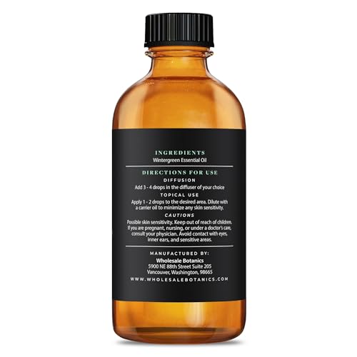 Aceite Esencial Wintergreen Wholesale Botanics 16 Fl Oz miniatura 2