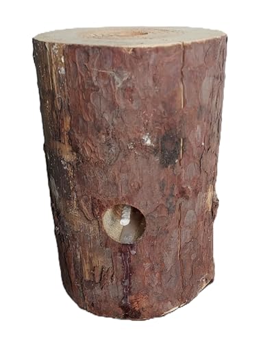 Woodson Schwedenfeuer 5 Stück Finnenfackel Baumfackeln Lagerfeuer optional mit Zitrusduft und Naturanzünder (Citronella)