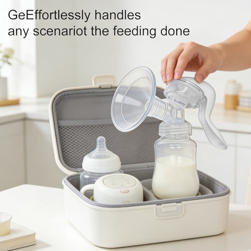 Extractor de leche manual con botella de 5 oz y tetina lenta miniatura 3