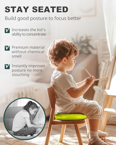 image for Trideer Inflated Wobble Cushion - Wiggle Seat for Sensory Kids(Multipl