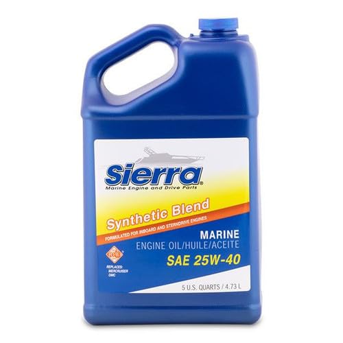 Aceite sintético 25W-40 para motor Mercruiser miniatura 2
