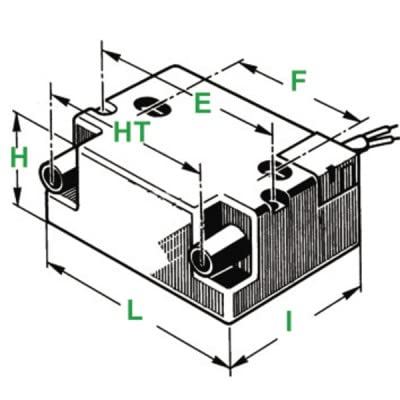 Danfoss - Transformador de encendido - EBI 3 52F0030/F0230:4030EBI 4 52F4030/F4230 - : 052F4230