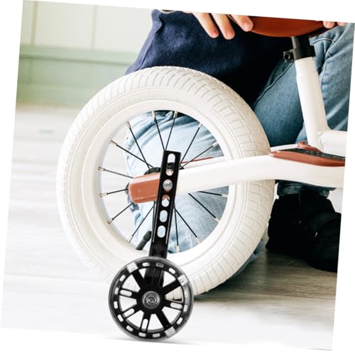 Set de 4 Ruedas de Entrenamiento para Bicicleta de EXHUMKY, Estabilizadores Auxiliares Ajustables con Ruedas Resistentes al Desgaste para Seguridad y Equilibrio miniatura 5