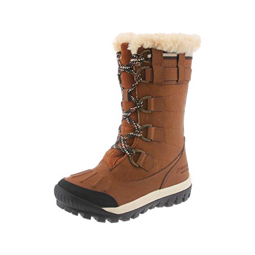 BEARPAW womens Desdemona Snow Boot, Hickory, 8 US