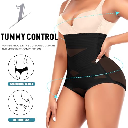 Tummy Control Shapewear Panties for Women High Waist Cincher Shaping Underwear Body Shaper Panty Girdle3