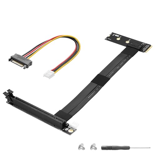 Câble M.2 NGFF vers PCI-e 16x CERRXIAN résout le manque d'espace intérieur PC