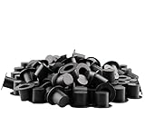 Mini Black Top Hats, Plastic Magician Top Hats Christmas Decoration Plastic Mini Hats, Craft Gift Accessories DIY Small Hats, Pack of 150