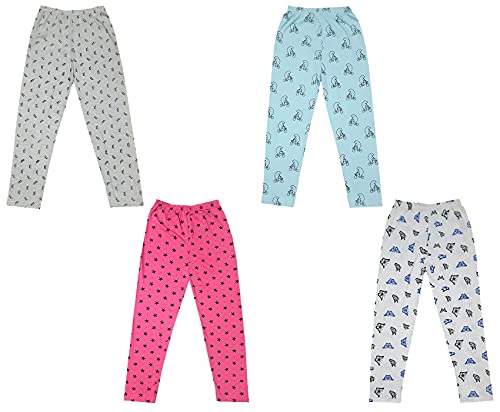 Image of indi weaves Regular Fit Cotton Printed Girls Pyjamas Set
