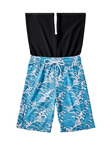 Irelia Boys Swim Trunks With Boxer Brief Liner Compression Swimming Shorts Quick Dry Swimwear A03 14-16 #TOP2