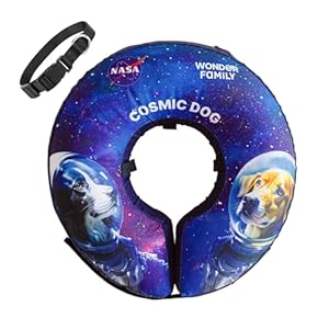 Inflatable Dog Recovery Collar – Soft Donut Cone for Dogs After Surgery – Comfortable Dog Cone Alternative to Stop Licking – Elizabethan Pillow Collar for Post-Surgery Protection Inflatable Dog Recovery Collar–Soft Donut Cone for Dogs After Surgery–Comfortable Dog Cone Alternative to Stop Licking–Elizabethan Pillow Collar for Post Surgery Protection