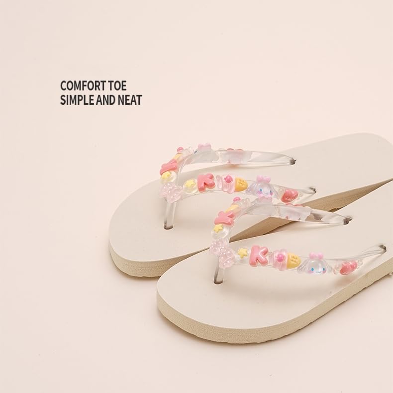 Girls Flip Flops Slides Sandal, Cute Summer Shoes for Girls Sliders3