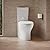 KOHLER 3569-0 Persuade Curv Toilet Tank, Dual-Flush 1.0 GPF or 1.6 GPF, Top-Mount Two-Button Flush, Toilet Tank Only, White