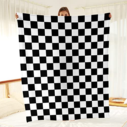 Tupmnbry Buffalo Plaid Throw Blanket Checkerboard Grid Blanket Super Soft Flannel Throw Blanket Lightweight Fluffy Plush Fuzzy Bed Blanket For Bedding Sofa And Travel 60"X80" #TOP1